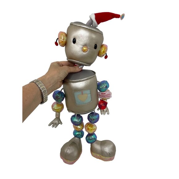 Vintage Bleap the Robot Christmas Holiday Plush Toy 22” Tall Russ Berrie - Picture 4 of 16